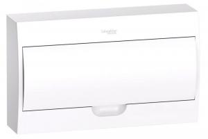 Щит пластиковый распределительный навесной 18 модулей IP40 белая дверь ЩРН-П 18  City9 Box