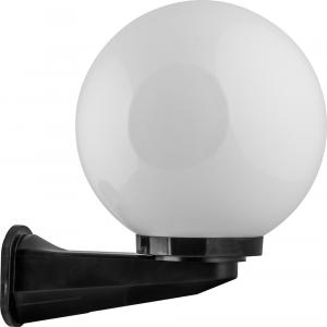 Светильник садово-парковый «Оптима» (НБУ)  НБУ 01-60-200   1*60W, E27, 230V, IP44, цвет молочно-белый, шар, на стену , 283*200*280мм