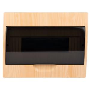 Щит пластиковый распределительный навесной 12 модулей IP41 светлое дерево ЩРН-П 12 EKF