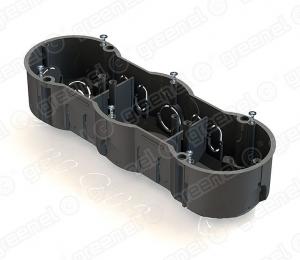 Коробка GE установочная 3-мест. 212*70*45 для кирпичных стен