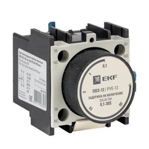 Приставка выдержки времени контактора ПВЭ-12 EKF