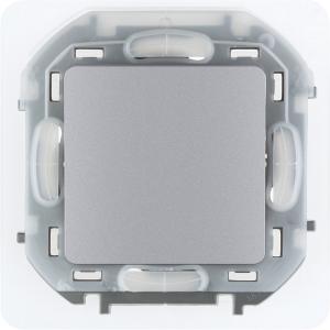 Переключатель IP44 - 10 AX - 250 В Алюминий Legrand INSPIRIA