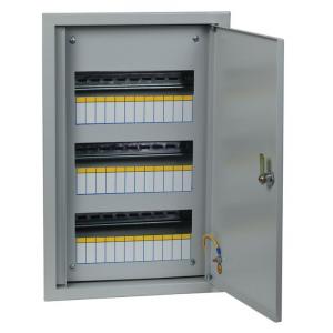 Щит металлический распределительный встраиваемый 520х340х120 36 модулей IP31 ЩРВ-36 EKF