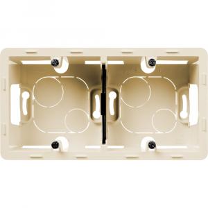 Коробка накладного монтажа - 1 пост Слоновая кость Legrand INSPIRIA