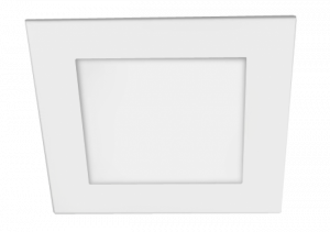 Светильник светодиодный встраиваемый PPL-SPW квадрат белый 9w 6500К 145*145*25mm IP20 Jazzway