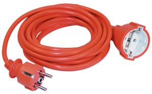 Удлинитель-шнур 05м УШ-01РВ  ПВС 3х1 IP20 IEK