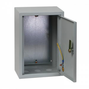 Щит металлический навесной с монтажной панелью 400х300х220 IP31 ЩРНМ-1 EKF