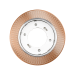 Светильник встраиваемый со светодиодной подсветкой 15Вт GX53 золото PGX53d MG12- Gold Jazzway