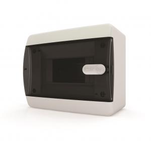 Щит пластиковый распределительный навесной 6 модулей IP41 прозрачная дверь ЩРН-П 6  UNION Compact