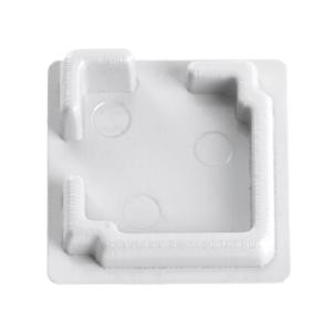 Заглушка без отверстия для профиля CAB281, LD377 (комплект 4шт) Feron