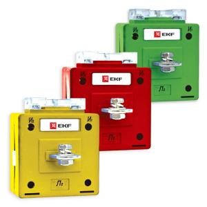 Трансформатор тока ТТЭ-А-100/5А класс точности 0,5 (color) EKF