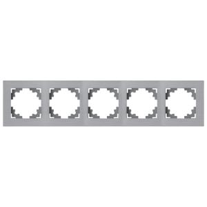 Рамка 5-я металл Серебро Катрин