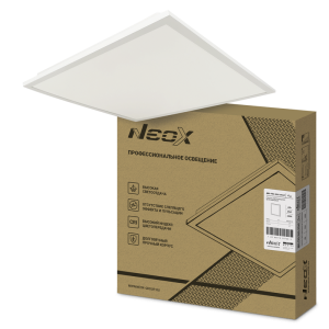 Панель сд унив ДВО-PRО 4040-ОПАЛ 40Вт 230В 6500К 4800лм 595х595х30NEOX