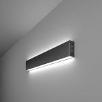 Декоративная подсветка двусторонняя 53см 20Вт 6500K черная шагрень Elektrostandard