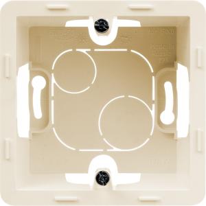 Коробка накладного монтажа - 1 пост Слоновая кость Legrand INSPIRIA