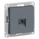 Розетка телефонная RJ11 С/У Грифель AtlasDesign