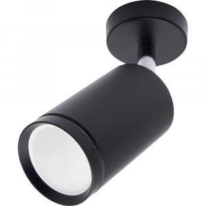 Светильник настенно-потолочный под лампу 1х50W GU10, черный ML201 Feron