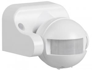 Датчик движения ДД 009 1100Вт 180° 12м IP44 белый IEK