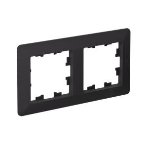 Рамка 2-я, Карбон/дымчатый черный AtlasDesign Air Systeme Electric