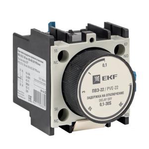 Приставка выдержки времени контактора ПВЭ-22 EKF