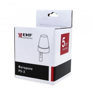 Фотореле PS-2 2200Вт 10А IP44 EKF