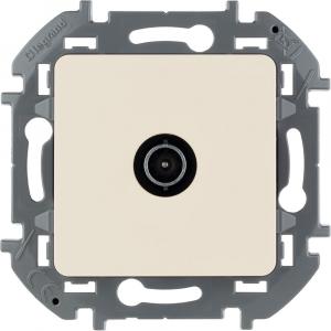 Розетка TV - «звезда» - 2 дБ - 0-2400 мГц Слоновая кость Legrand INSPIRIA