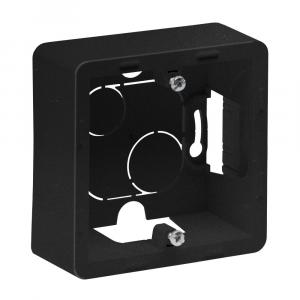 Коробка накладного монтажа - 1 пост Антрацит Legrand INSPIRIA