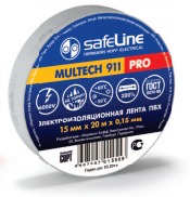 Изолента серо-стальная Safeline 15/20