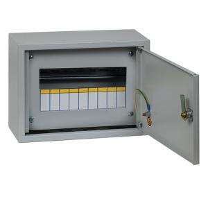 Щит металлический распределительный навесной 220х300х120 9 модулей IP31 ЩРН-09 EKF