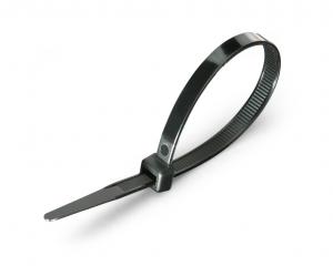 Стяжки нейлоновые КСС 4*200 черный (100шт.) Fortisflex