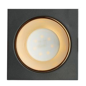 Светильник встраиваемый  DL3112 потолочный MR16 G5.3  черный + золото Feron