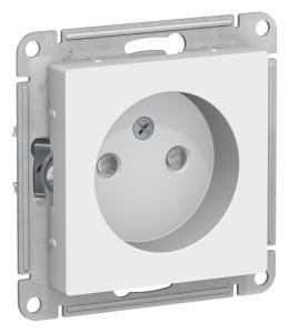 Розетка 1-м 16А С/У со шторками Лотос AtlasDesign