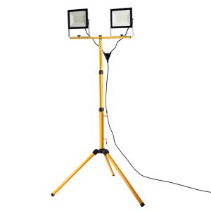 Прожектор сд LL-504  на штативе  2*70W 6400K Feron