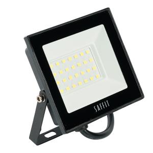 Прожектор светодиодный, 2835SMD, 30W 6400K AC220V/50Hz IP65, черный в компактном корпусе, SFL90-30