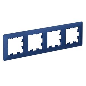 Рамка 4-я, Аквамарин/дымчатый черный AtlasDesign Air Systeme Electric