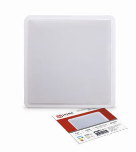 Светильник светодиодный квадрат накладной 10Вт 4000К 170мм белый СПБ-2 IN HOME