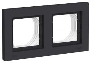 Рамка 2-я IP44 Карбон AtlasDesign Aqua