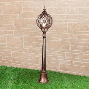 Ландшафтный светильник Sirius F черное золото Elektrostandard