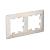 Рамка 2-я, Жемчуг/дымчатый белый AtlasDesign Air Systeme Electric