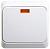 Выключатель 1-кл 10А О/У с индикатором Белый Etude