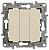 Выключатель 3-клавишный, 10А, авт. клем. Слоновая кость Etika Legrand