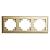Рамка 3-я Золото Катрин