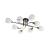 Потолочная люстра Andrea A8141PL-8BK Arte Lamp