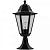 Светильник садово-парковый «Классика» (НТУ)  6204 1*100W, E27, 230V, IP44, цвет черный, 6-и гранник, на постамент, 195*195*455мм Feron